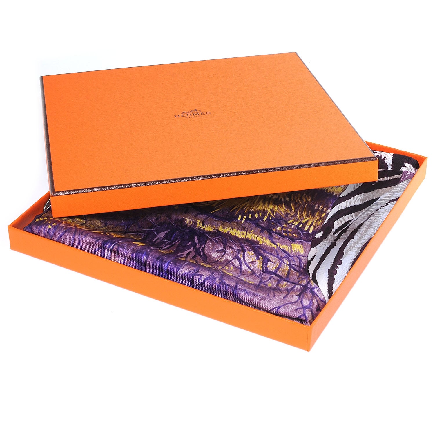 Hermes Silk Tigre du Bengale Scarf 90 7 of 8