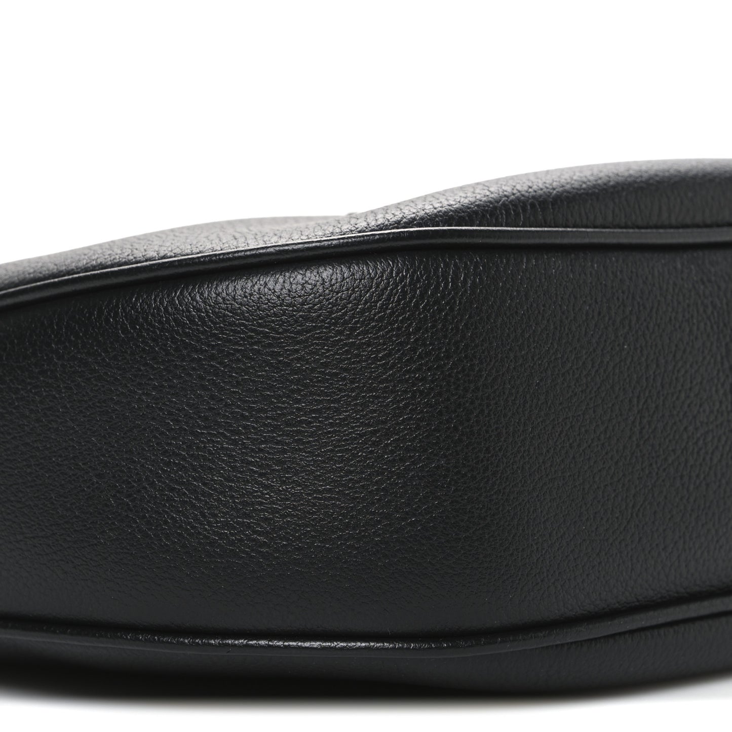Supple Calfskin Cuir Triomphe Small Heloise Shoulder Bag Black