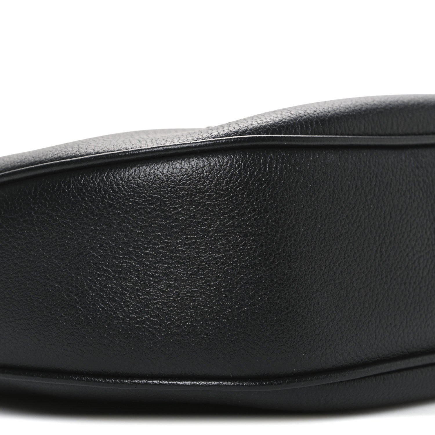 Celine Supple Calfskin Cuir Triomphe Small Heloise Shoulder Bag Black 10 of 11