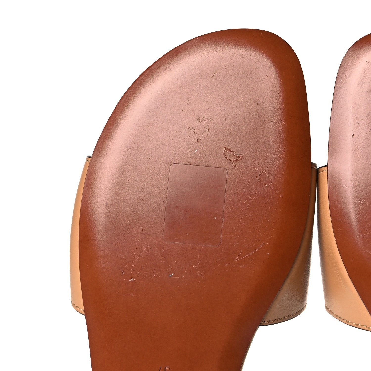 Christian Dior Calfskin D-Club Mule Sandal 37 Natural 11 of 11
