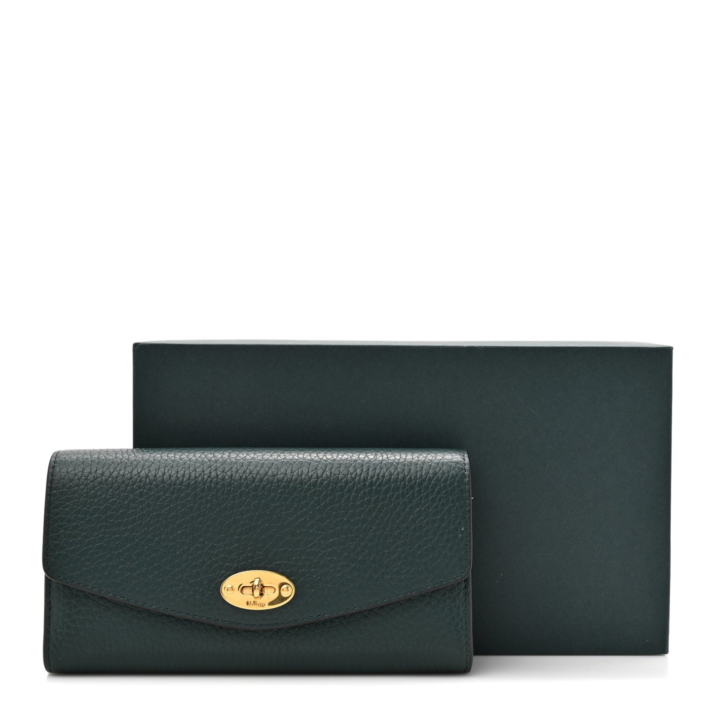 Heavy Grain Darley Wallet Mulberry Green