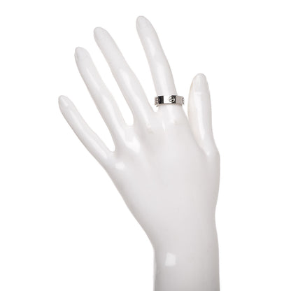 Cartier 18K White Gold 5.5mm LOVE Ring 55 7.25 2 of 5