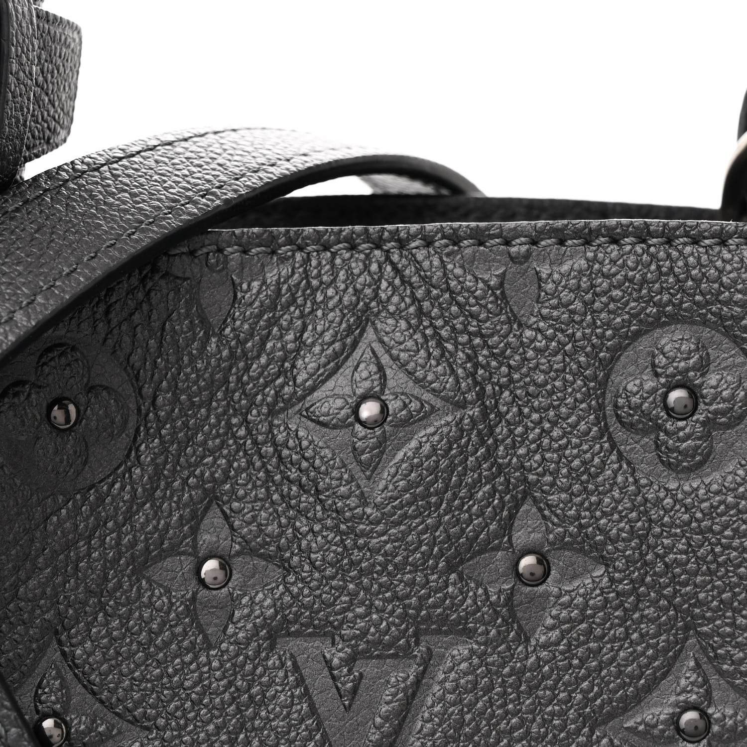 Louis Vuitton Empreinte Studded Montaigne BB Silver 10 of 12