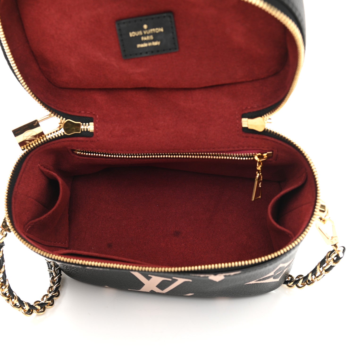 Louis Vuitton Empreinte Monogram Giant Vanity PM Black Beige 5 of 10