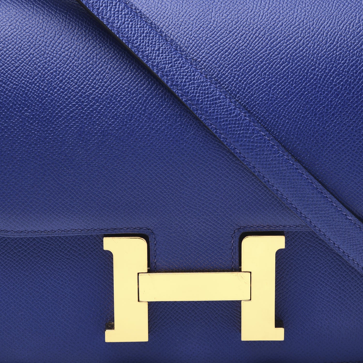 Hermes Epsom Constance 24 Bleu Electrique 9 of 10