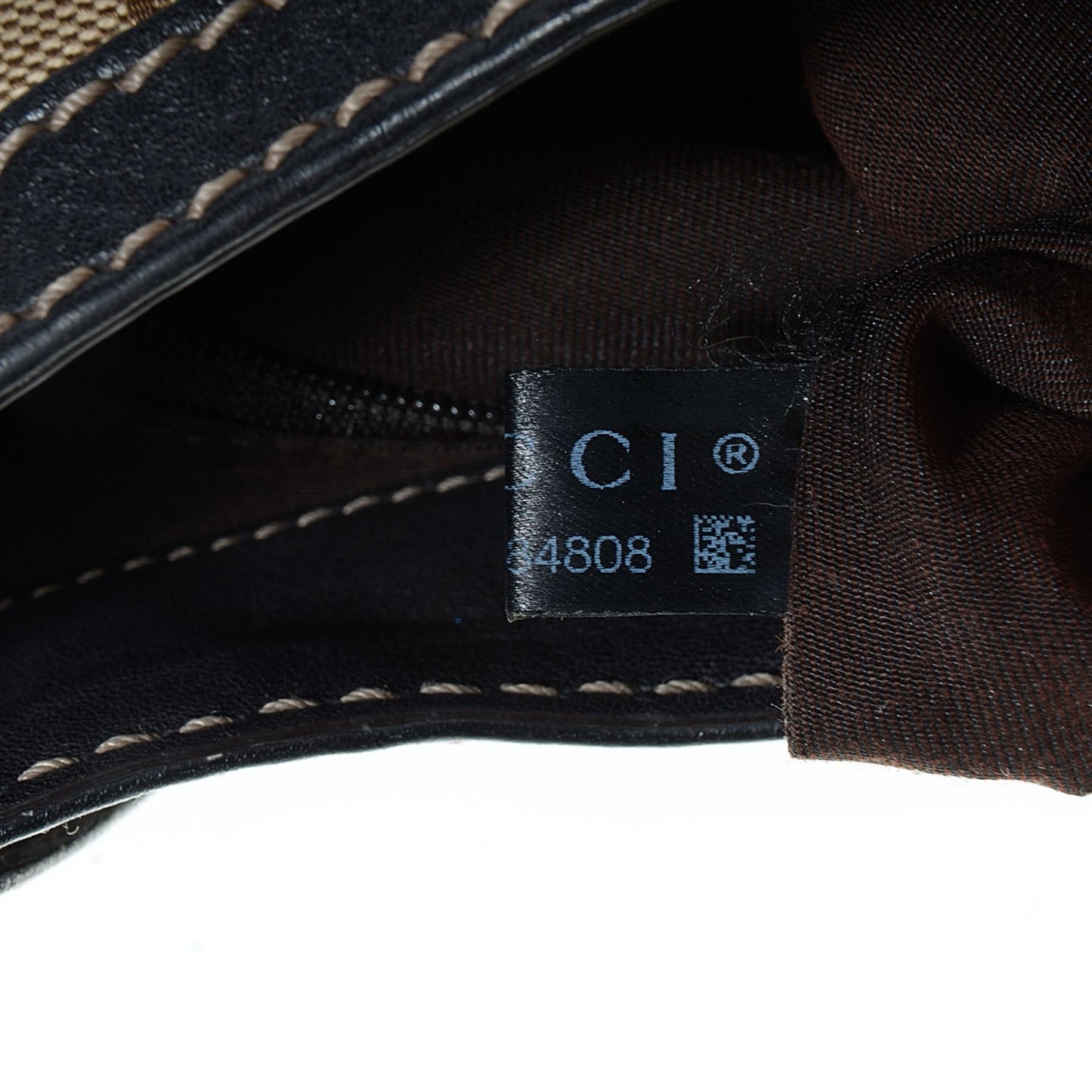Monogram New Ladies Medium Hobo Brown