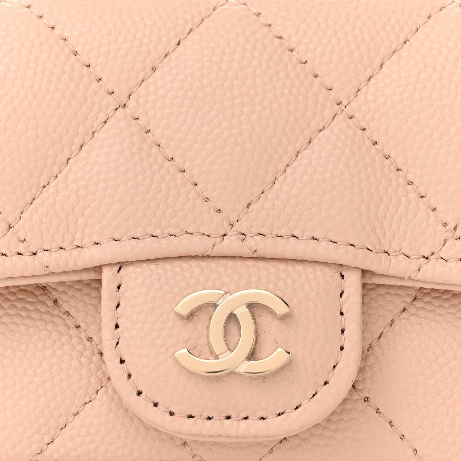 Chanel Caviar Quilted Mini Chain Belt Bag Light Beige 8 of 10