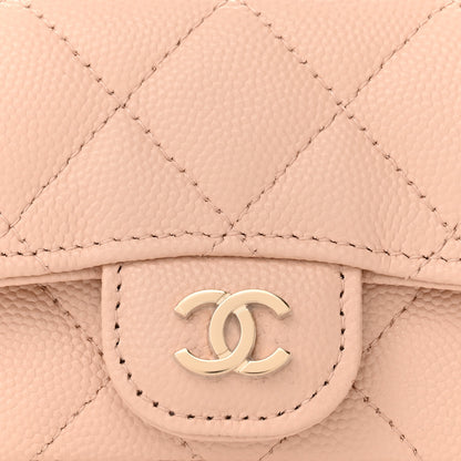 Chanel Caviar Quilted Mini Chain Belt Bag Light Beige 8 of 10