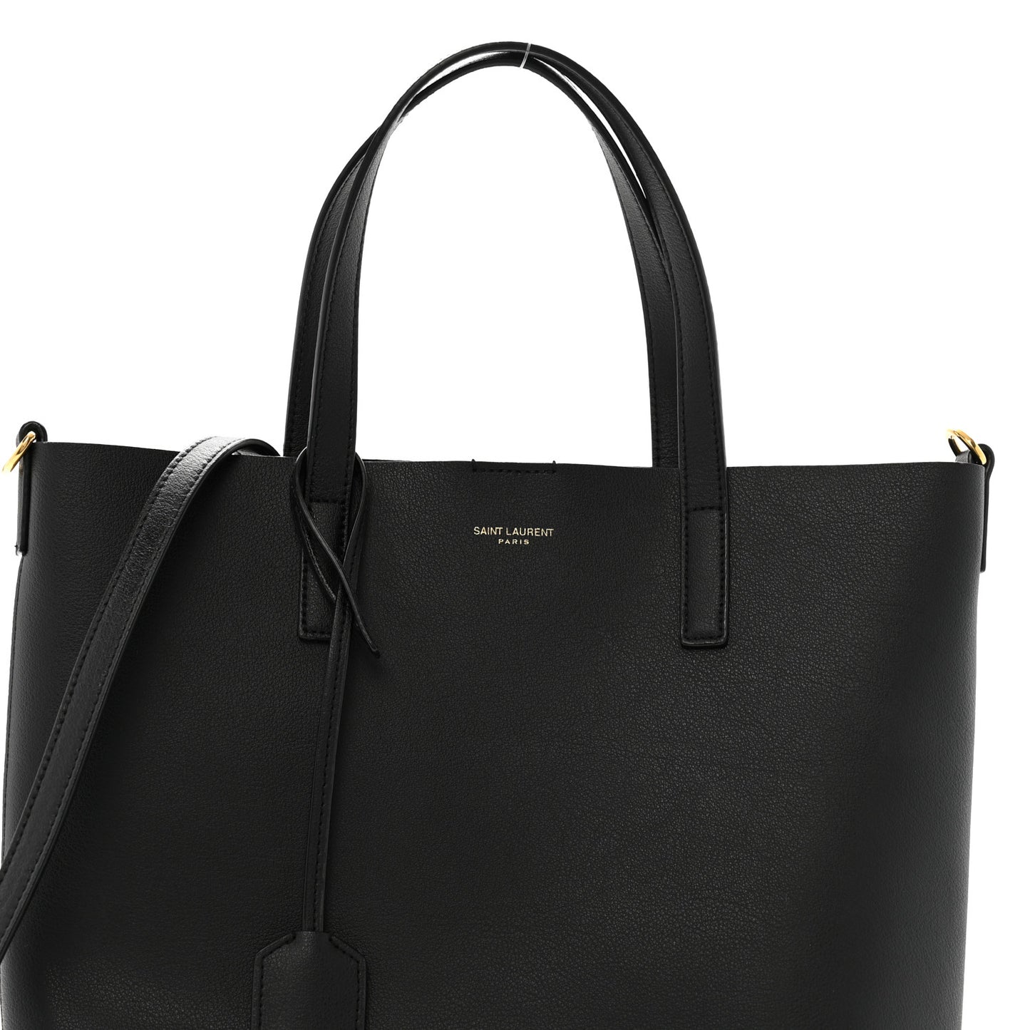 Calfskin Toy Shopping Tote Black