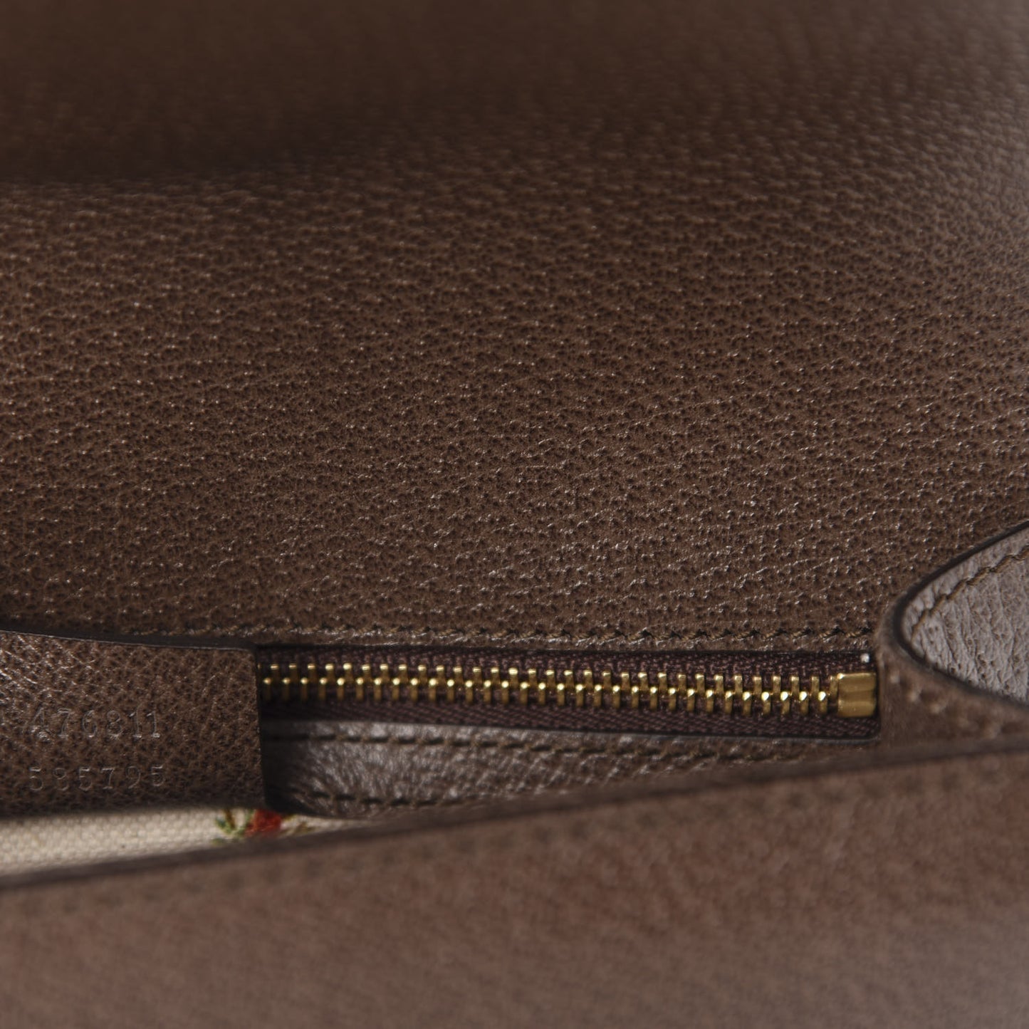 Calfskin Embroidered Sylvie Belt Bag 85 34 Brown