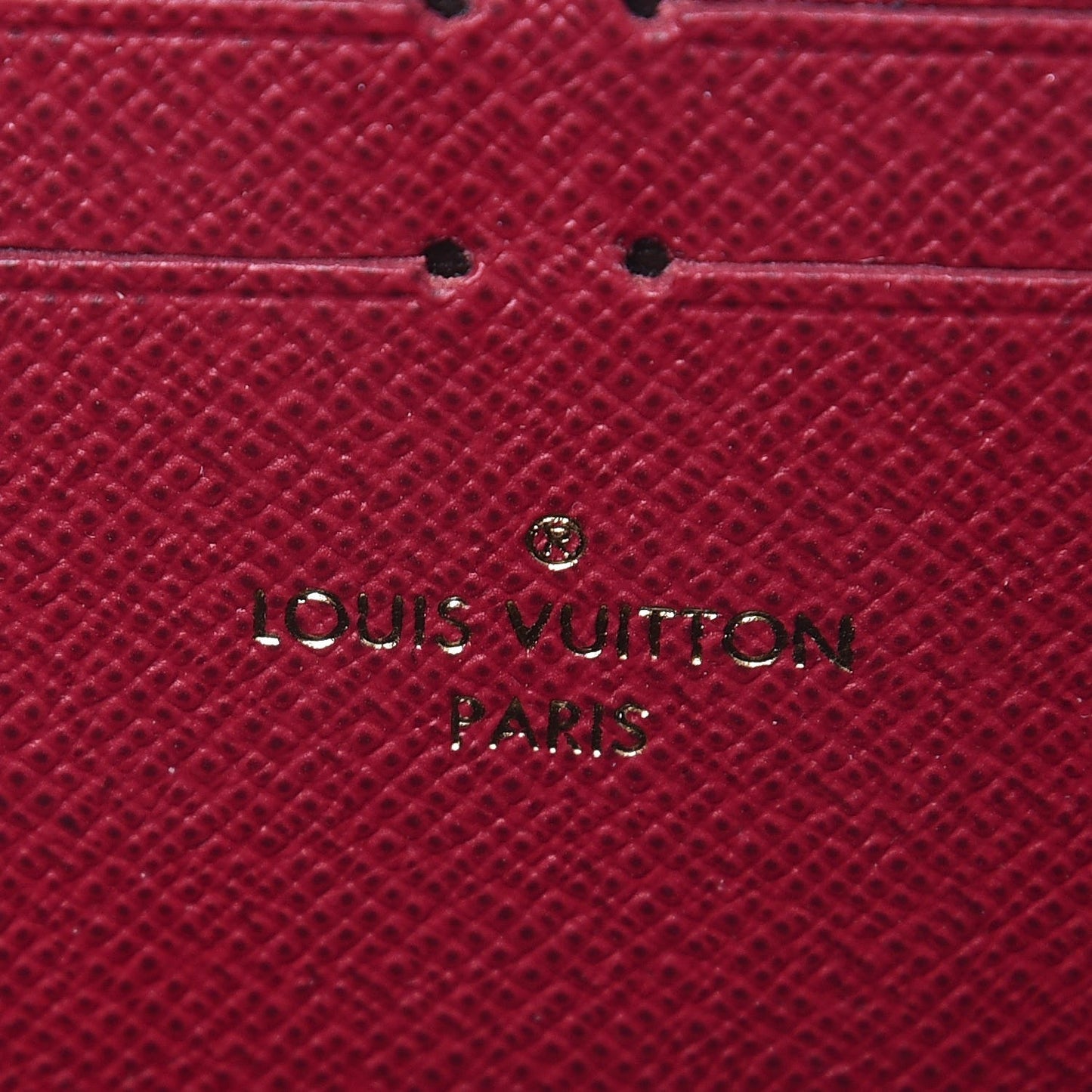 Monogram Clemence Wallet Fuchsia