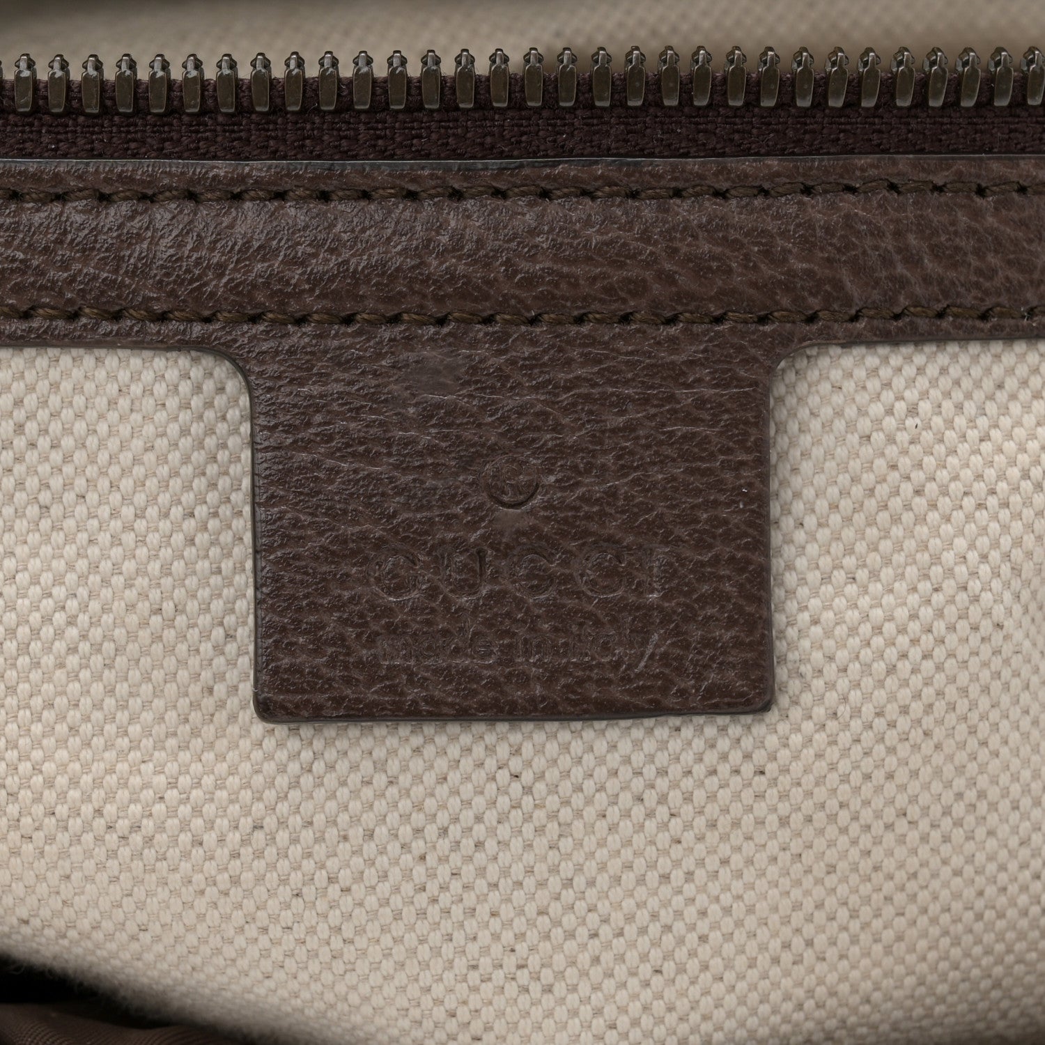 Gucci GG Supreme Monogram Web Skateboard Backpack Brown 6 of 10