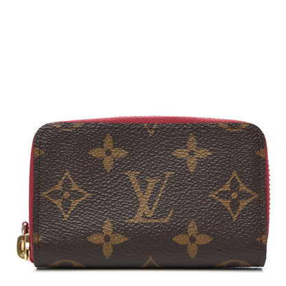 Louis Vuitton Monogram Zippy Multicartes Fuchsia 1 of 7
