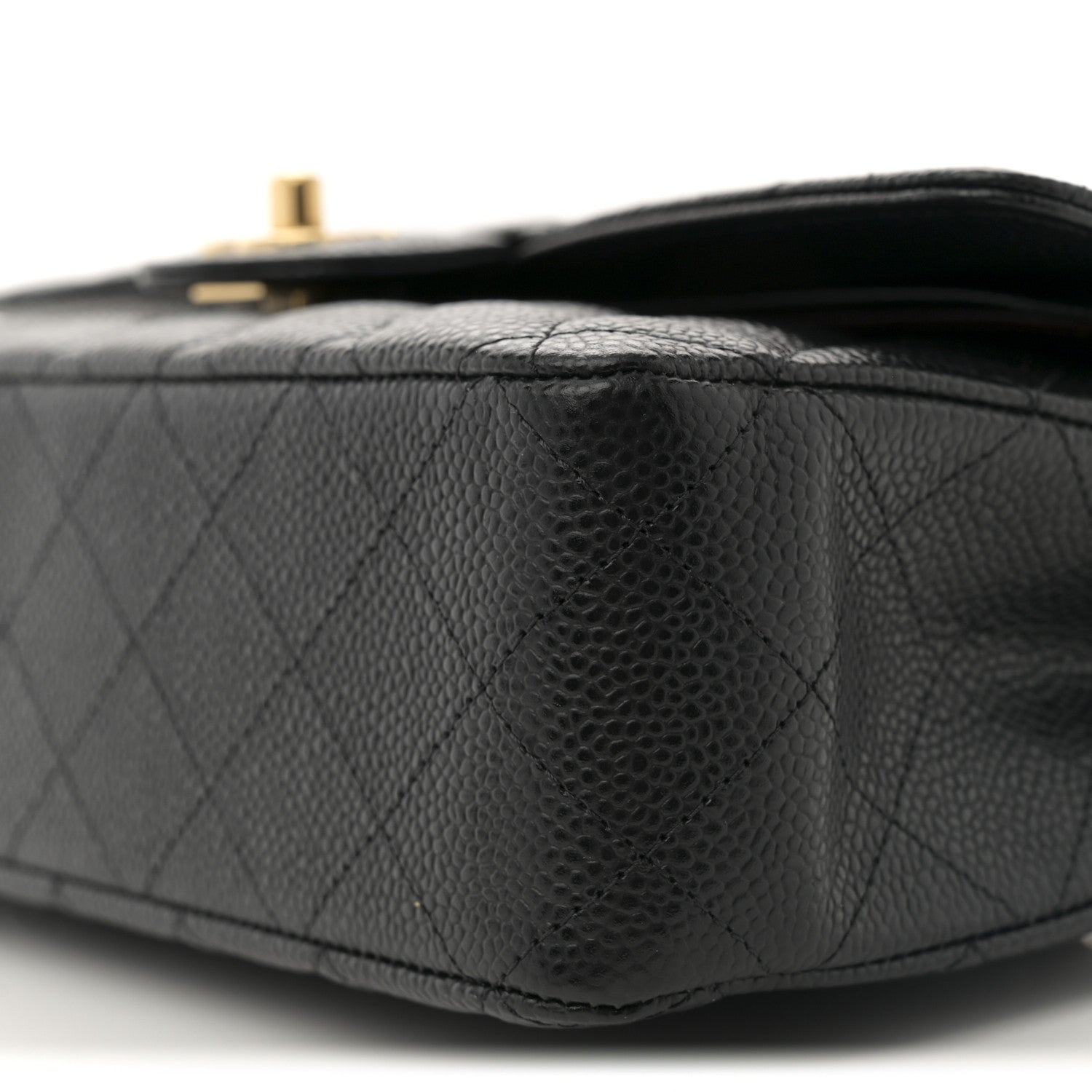 Chanel Caviar Quilted Medium Double Flap Black 10 of 10