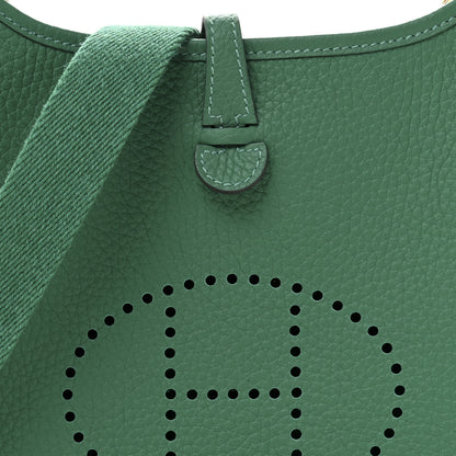 Hermes Taurillon Clemence Evelyne TPM Vert Vertigo 8 of 11