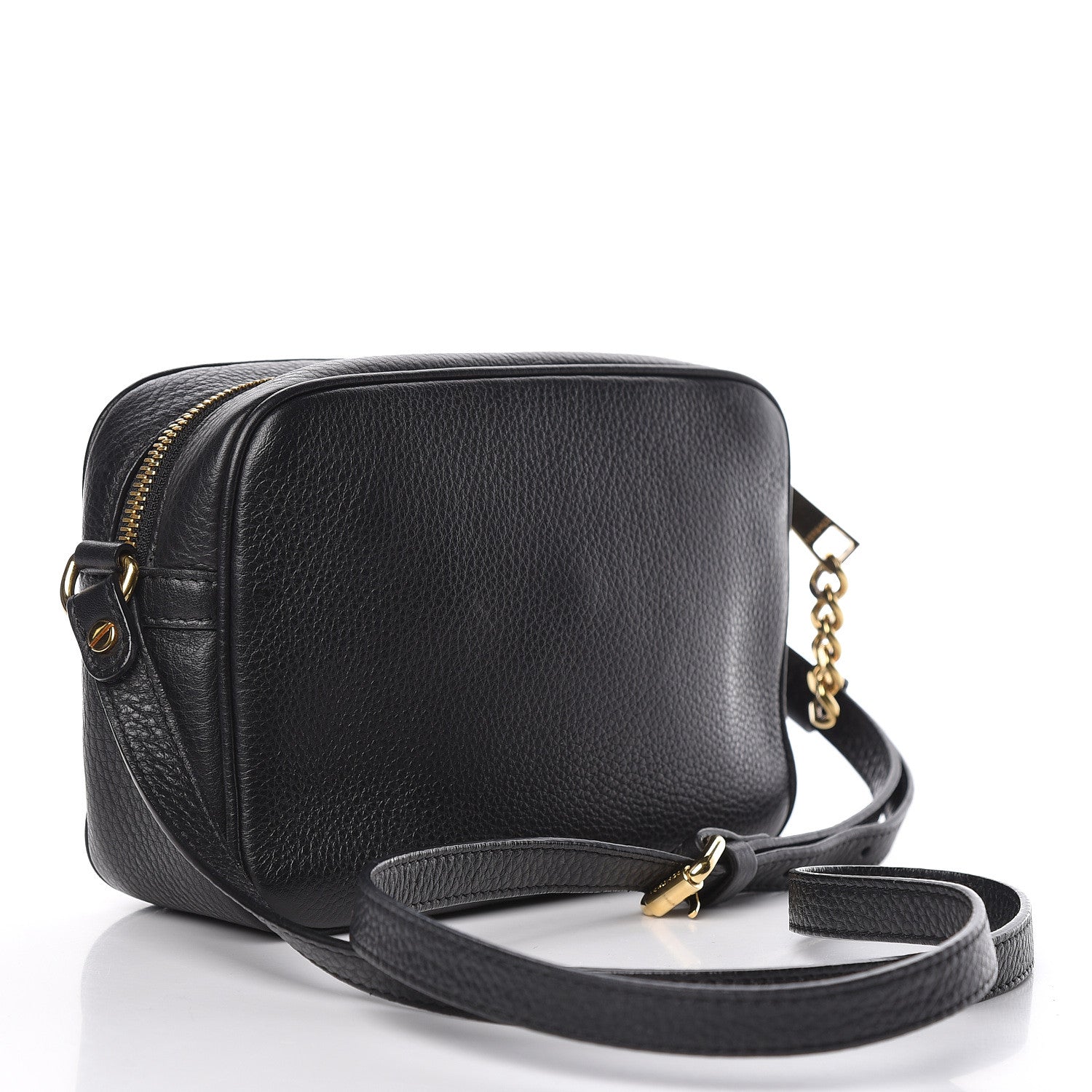 Versace Calfskin Palazzo Camera Bag Black 3 of 9