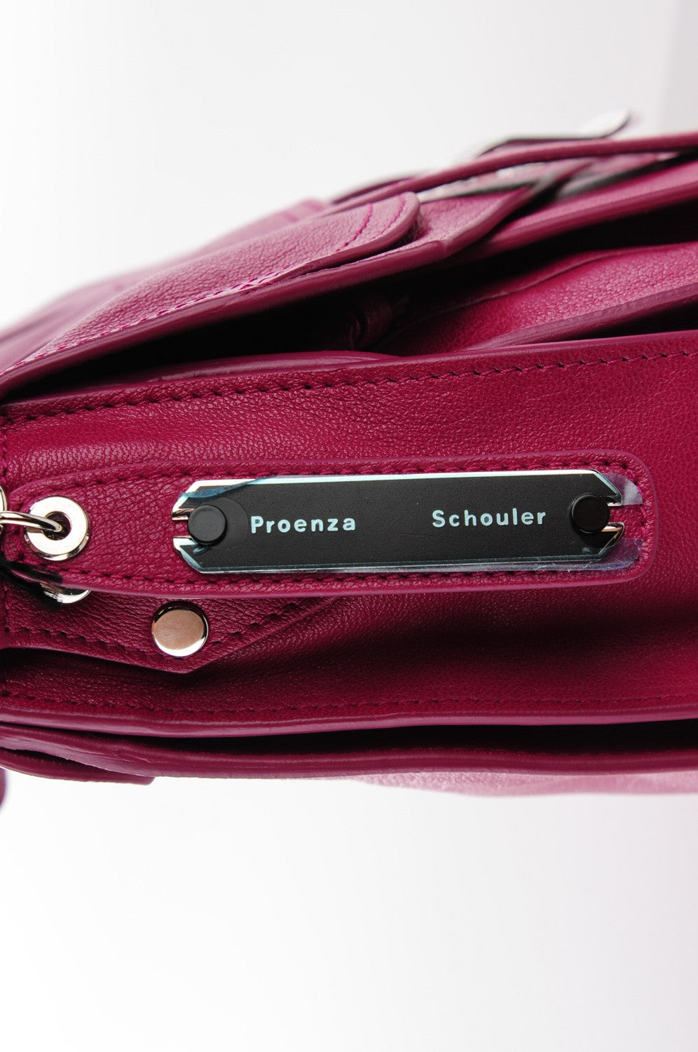 Proenza Schouler Lambskin Medium PS1 Satchel Fleur de Lys 2 of 15