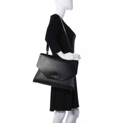 Givenchy Calfskin Small Obsedia Satchel Black 3 of 9