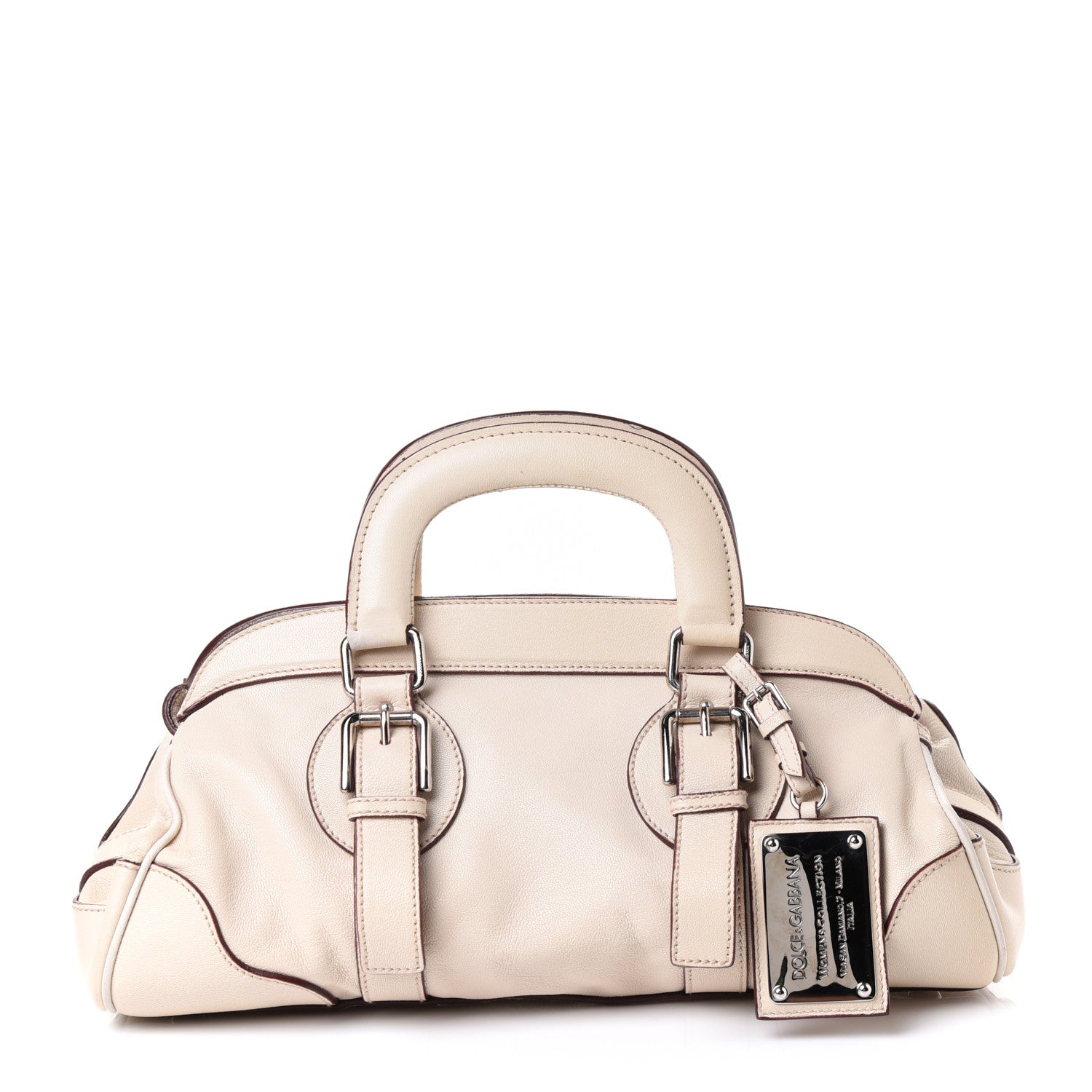 Dolce & Gabbana Calfskin Miss Romantique Beige 1 of 8
