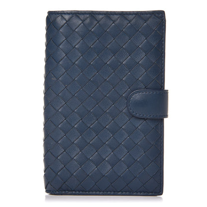 Bottega Veneta Nappa Intrecciato Continental Wallet Baltic Blue 1 of 10
