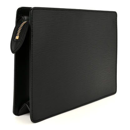 Louis Vuitton Epi Pouchette Homme Black 3 of 9