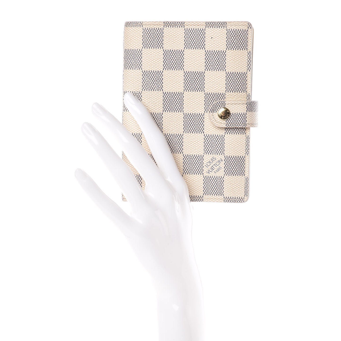 Damier Azur Small Ring Agenda Cover