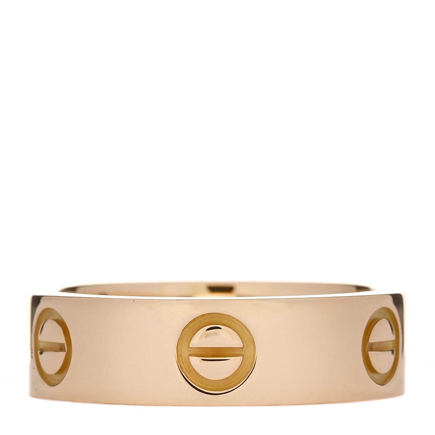 18K Yellow Gold 5.5mm LOVE Ring 57 8