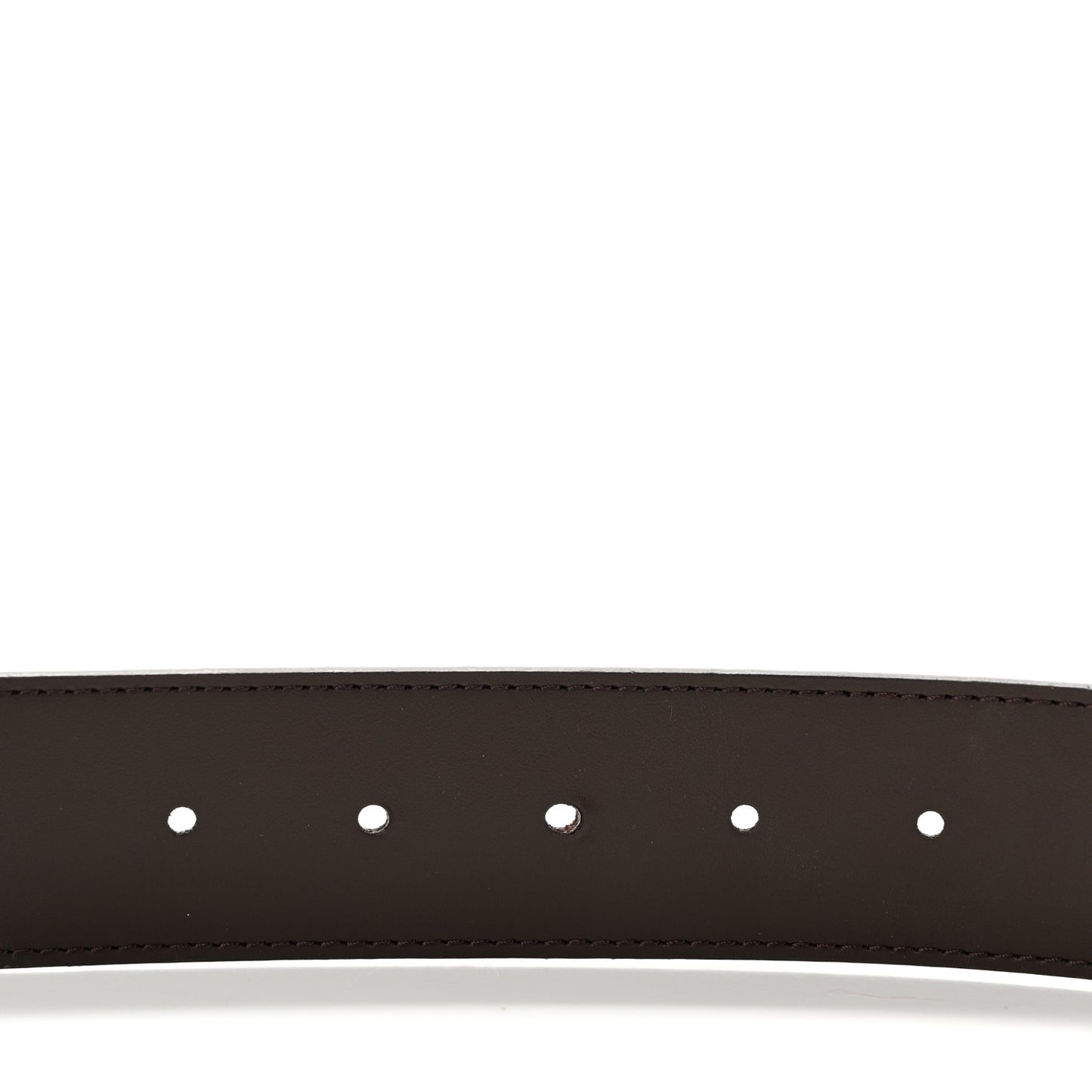 Monogram Calfskin 40mm LV Initiales Reversible Belt 95 38 Brown