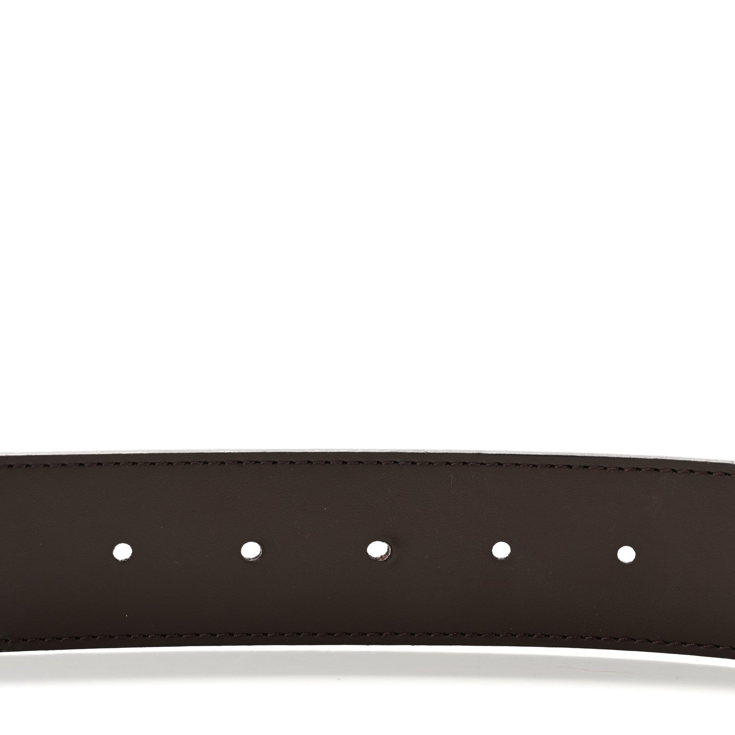 Louis Vuitton Monogram Calfskin 40mm LV Initiales Reversible Belt 95 38 Brown 4 of 4