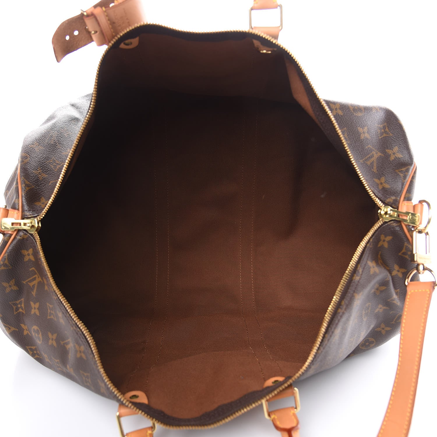 Louis Vuitton Monogram Keepall Bandouliere 55 5 of 20