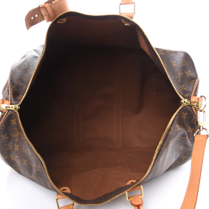 Louis Vuitton Monogram Keepall Bandouliere 55 5 of 20