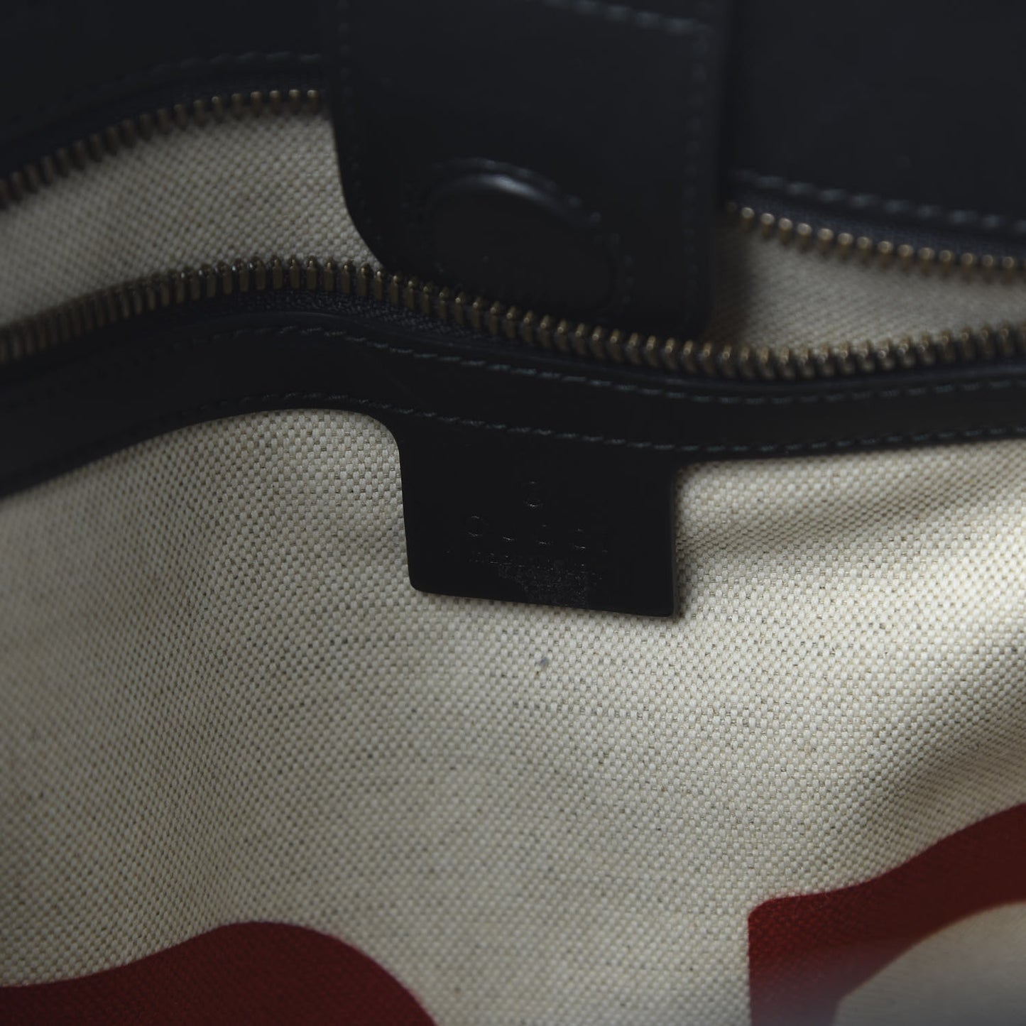 GG Supreme Monogram Angry Cat Vertical Tote