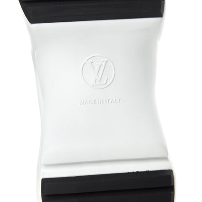 Louis Vuitton Stretch Textile LV Archlight Sneaker Boots 38 Black Blue 6 of 8