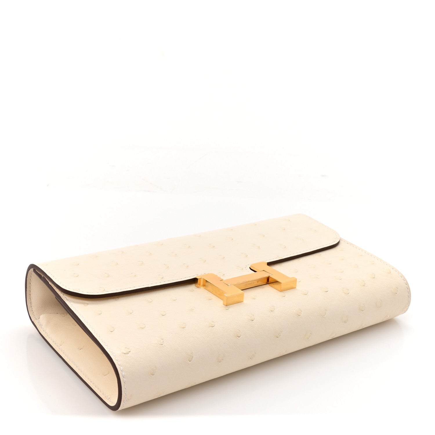 HERMES　OSTRICH　長財布 Hermes Ostrich Constance Long Wallet To Go Nata 1835393 – FASHIONPHILE