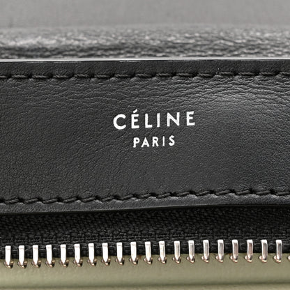Celine Bullhide Calfskin Nubuck Small Tri-Color Trapeze Bright Red 6 of 11
