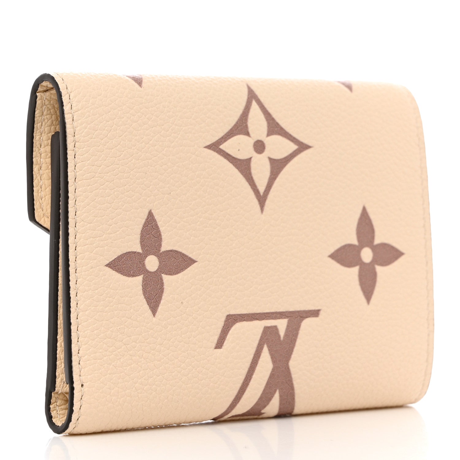 Louis Vuitton Empreinte Monogram Giant Victorine Wallet Creme Bois De Rose 3 of 7