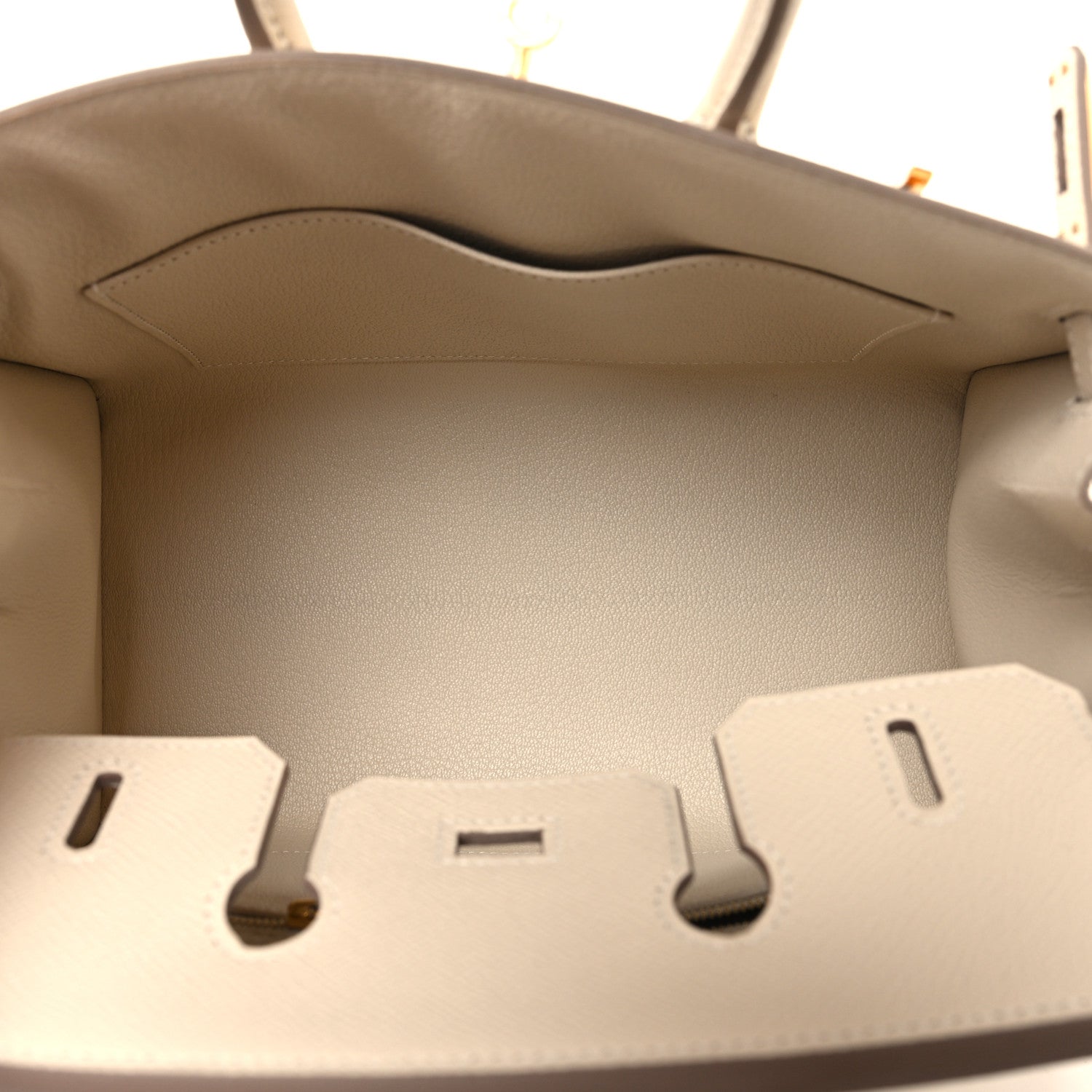 Hermes Epsom Birkin Sellier 25 Craie 5 of 12