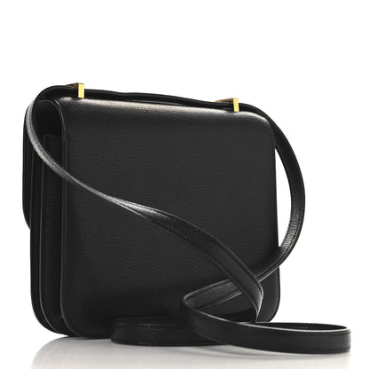 Hermes Chevre Mysore Constance 18 Black 3 of 12
