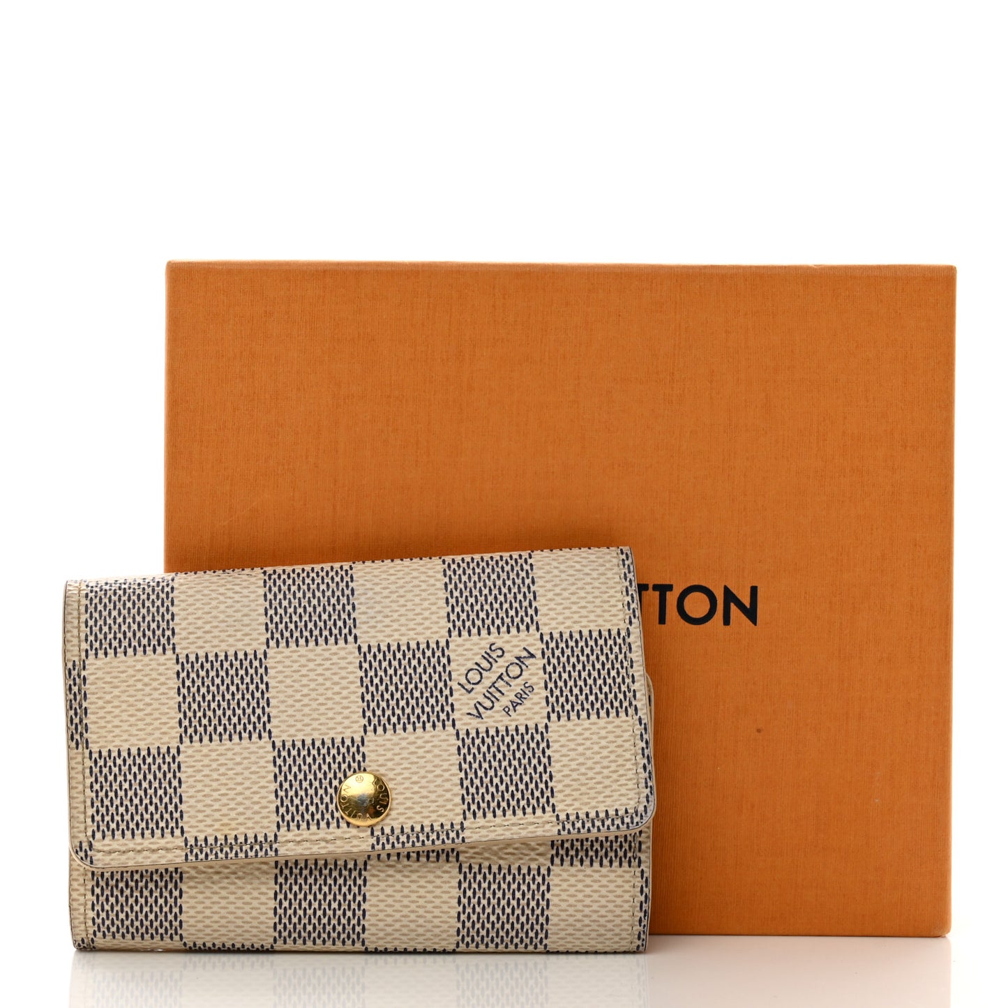 Damier Azur Multicles 6 Key Holder