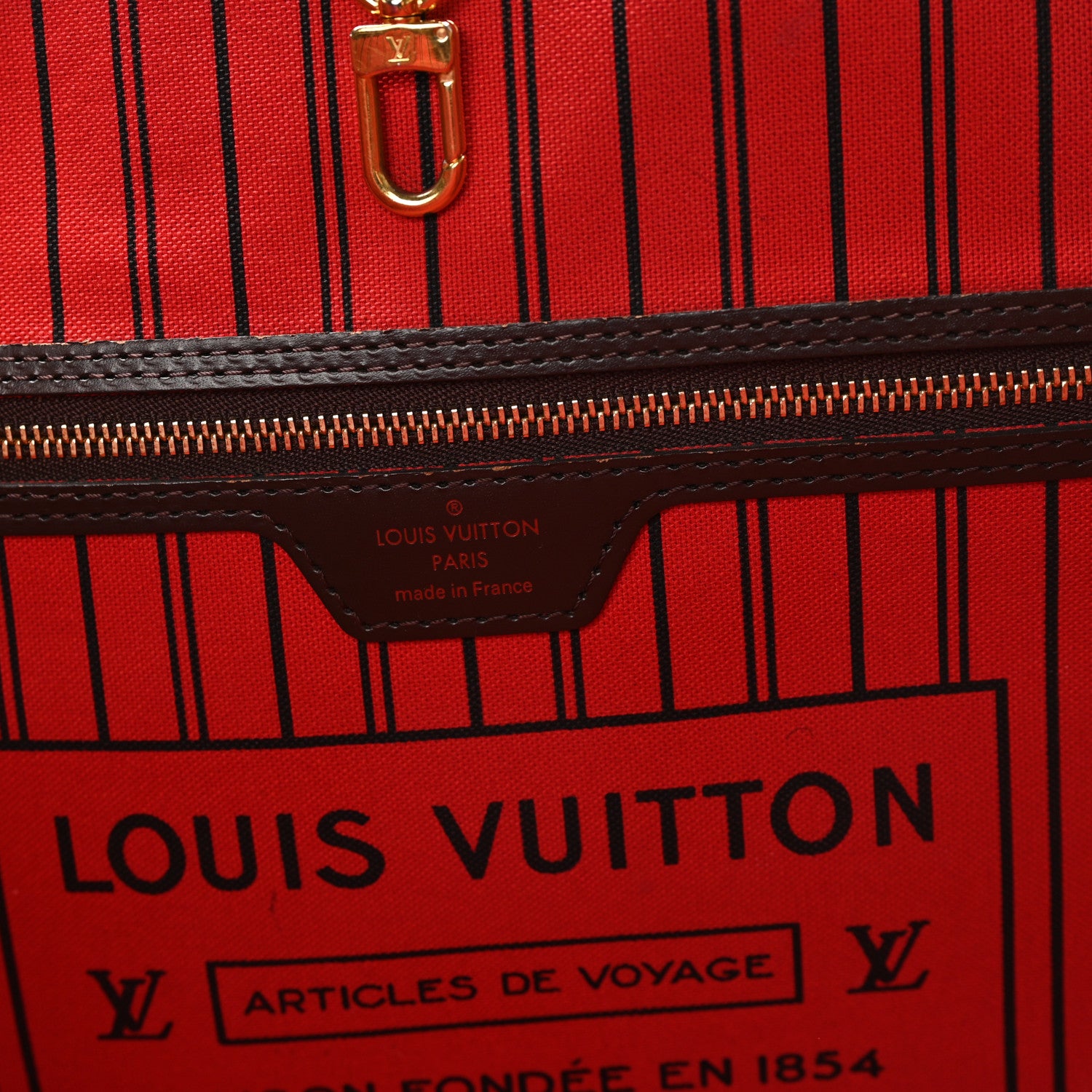 Louis Vuitton Damier Ebene Neverfull GM 6 of 12