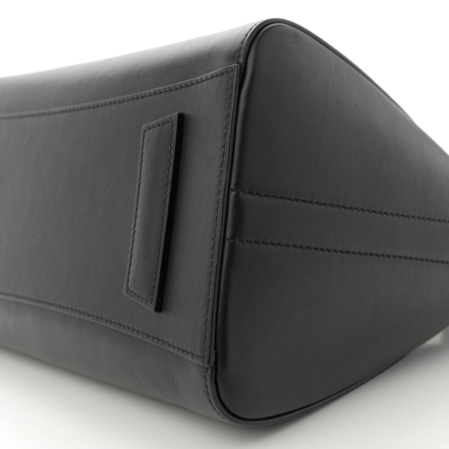 Calfskin Signature Logo Small Antigona Black