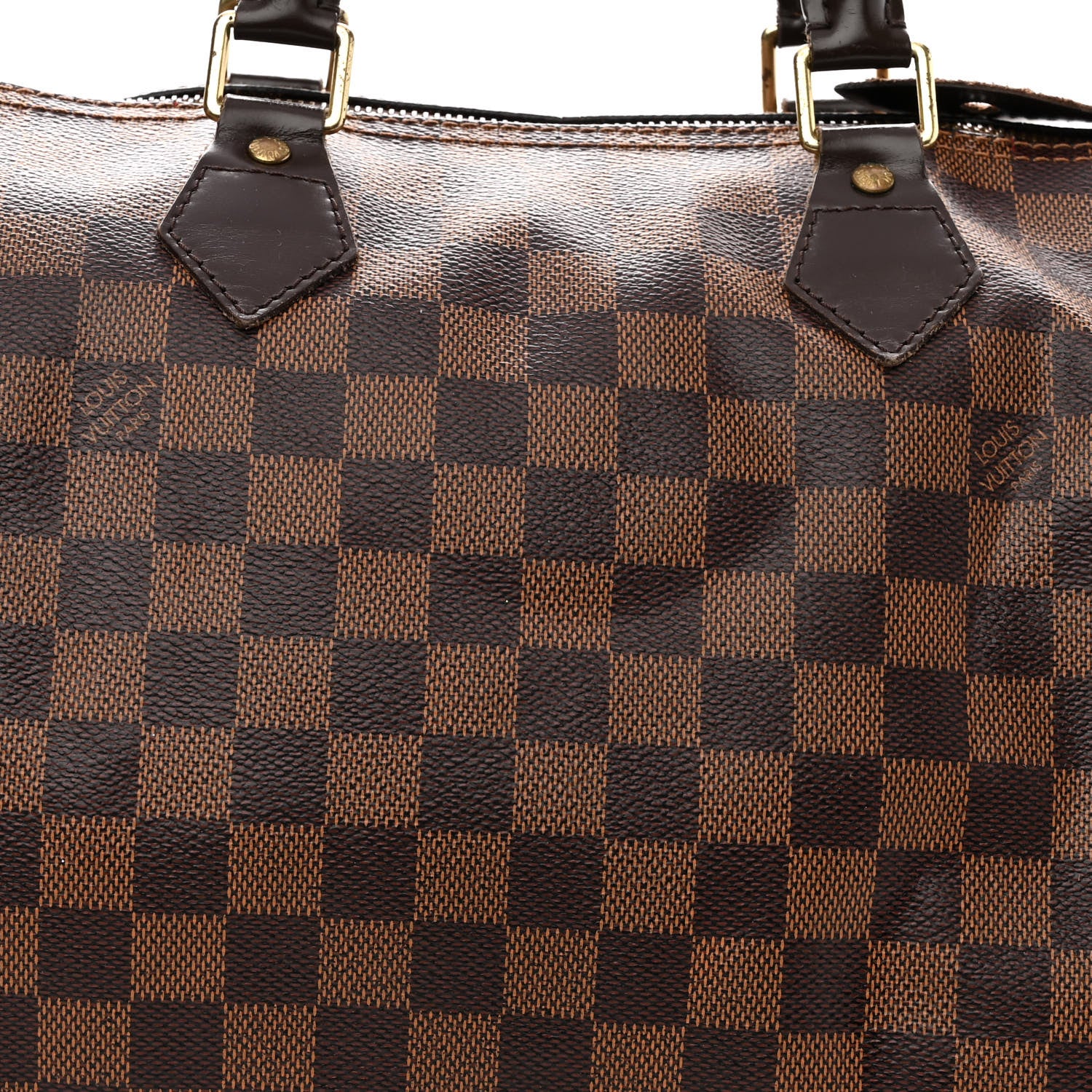 Louis Vuitton Damier Ebene Speedy 30 7 of 14