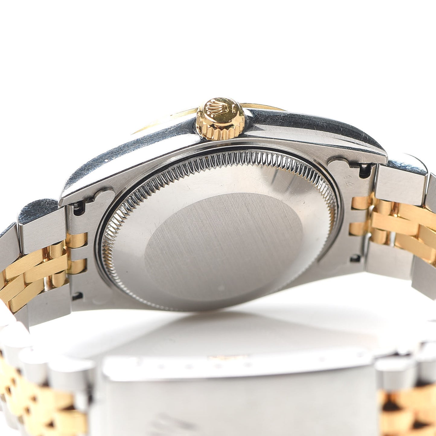 Stainless Steel 18K Yellow Gold Diamond 31mm Oyster Perpetual Datejust Watch Champagne 68273