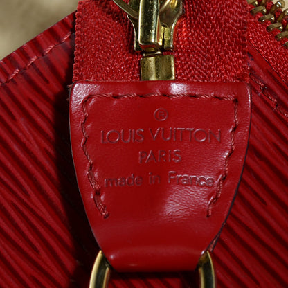 Louis Vuitton Epi Pochette Accessories 24 Castillan Red 7 of 7