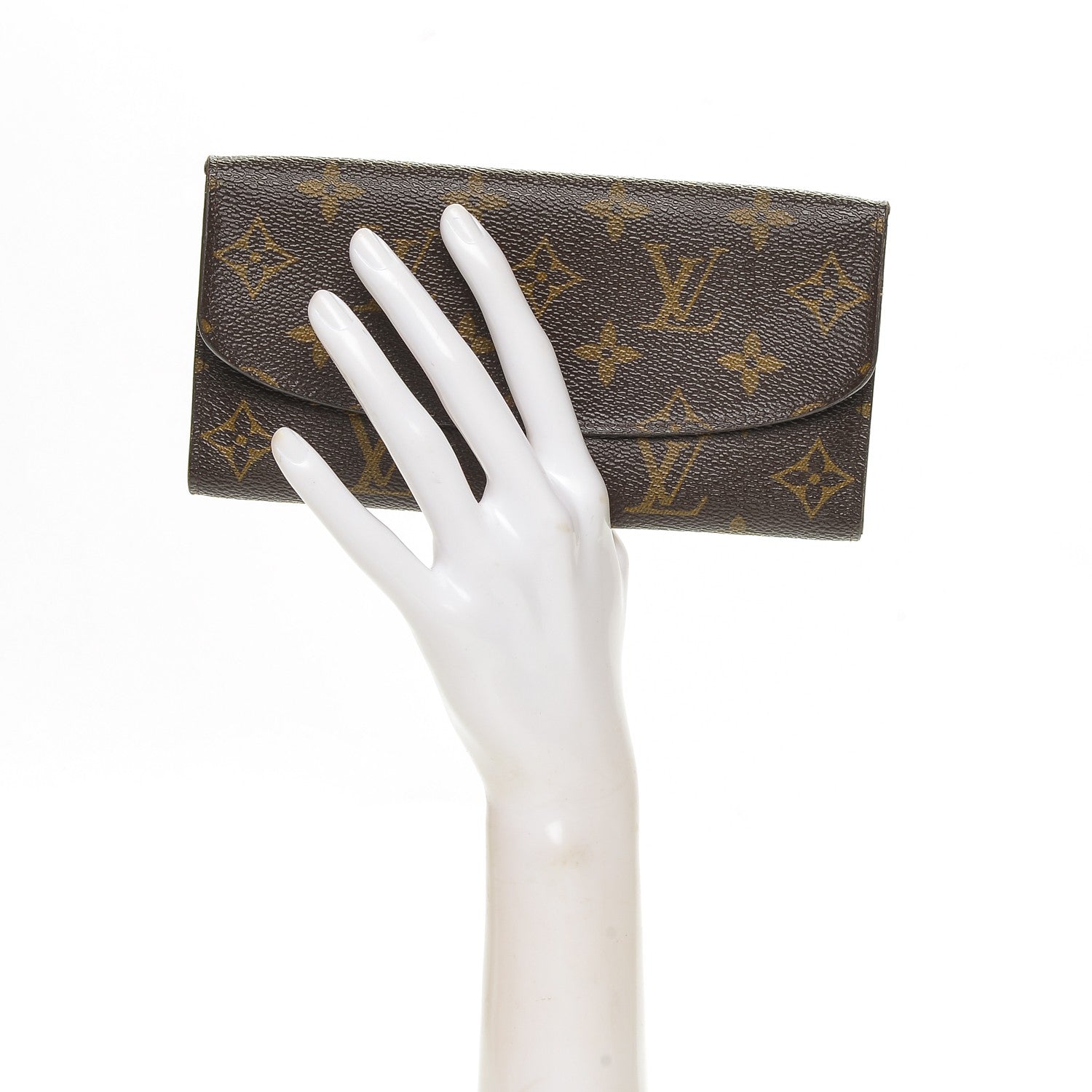 Louis Vuitton Monogram Emilie Wallet Fuchsia 2 of 6
