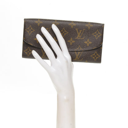 Louis Vuitton Monogram Emilie Wallet Fuchsia 2 of 6