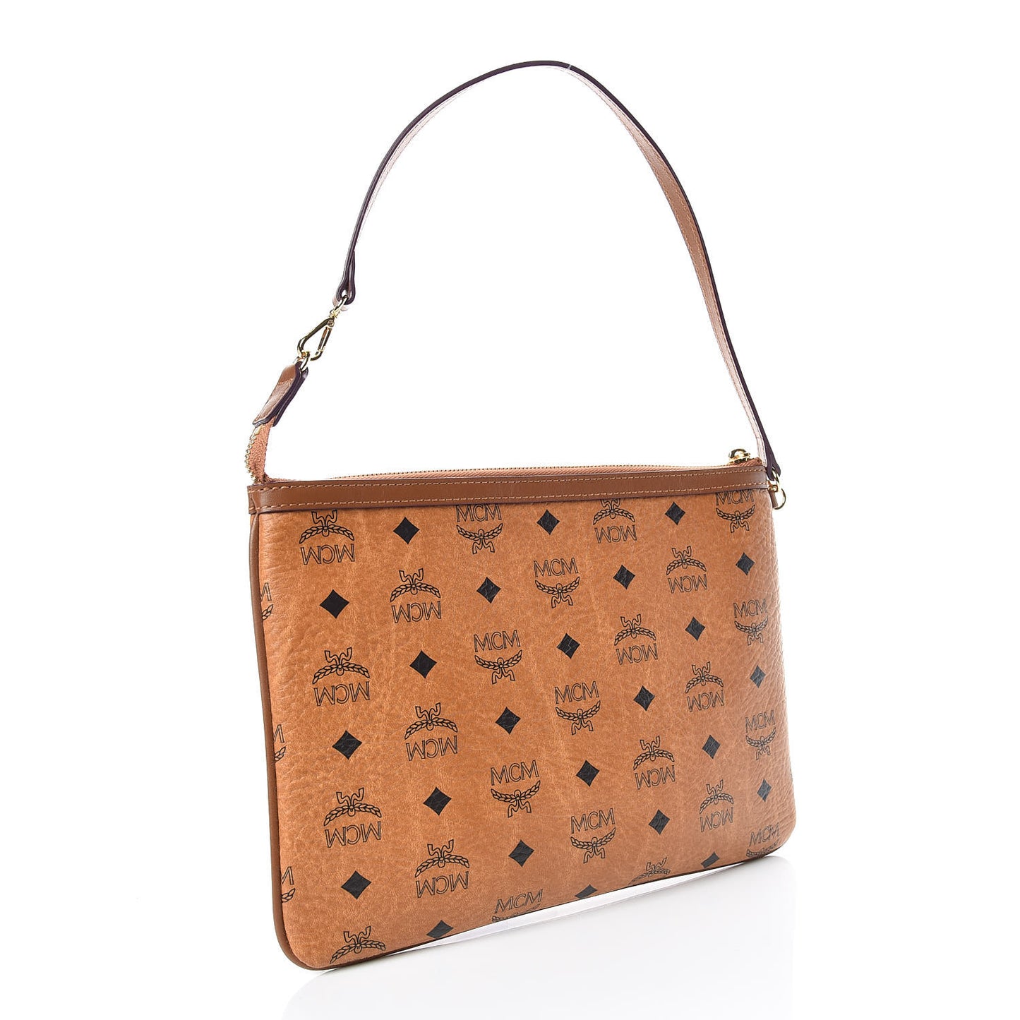 Visetos Liz Shopper Tote Pouch Cognac