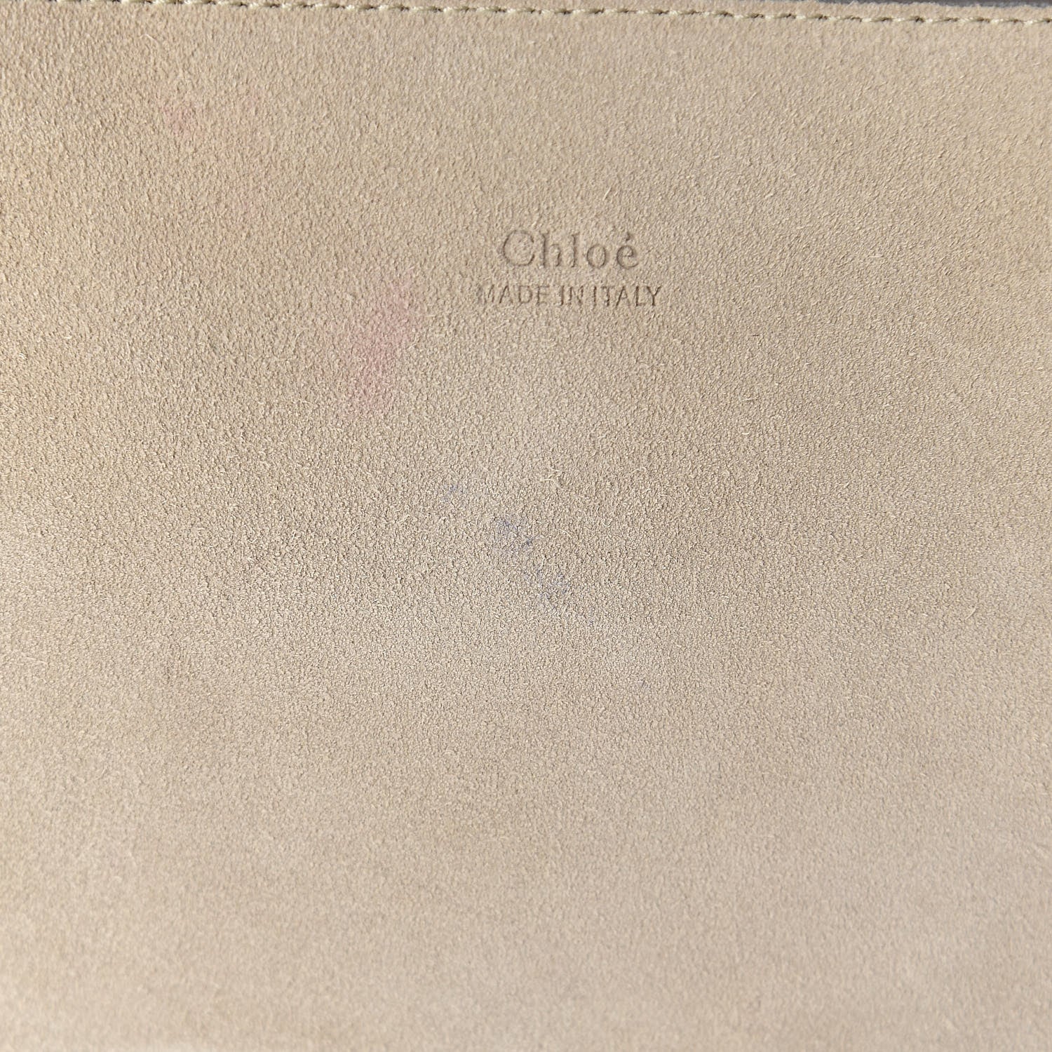 Chloe Suede Calfskin Medium Faye Shoulder Bag Tobacco 9 of 11