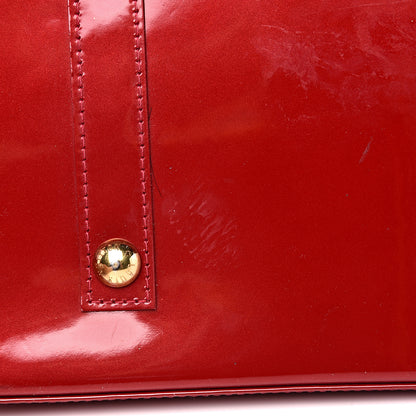 Louis Vuitton Vernis Alma GM Pomme D'Amour 8 of 13
