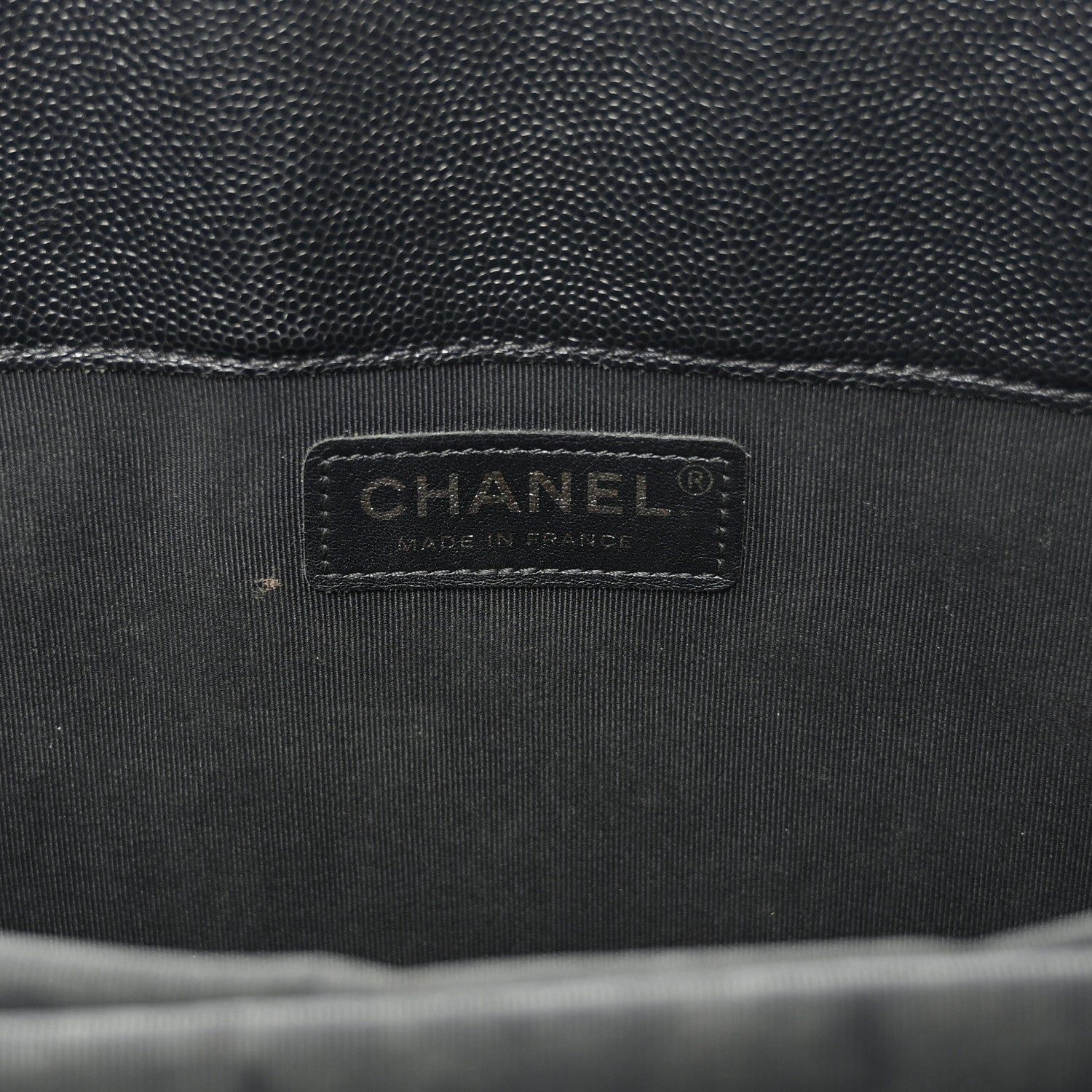 Chanel Caviar Quilted Large Flap Shopping Tote Black 6 of 11